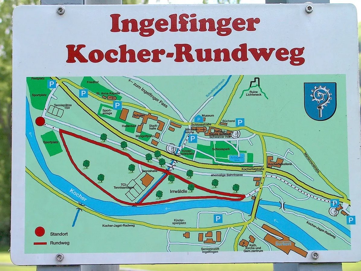 Tafel Kocher-Rundweg
